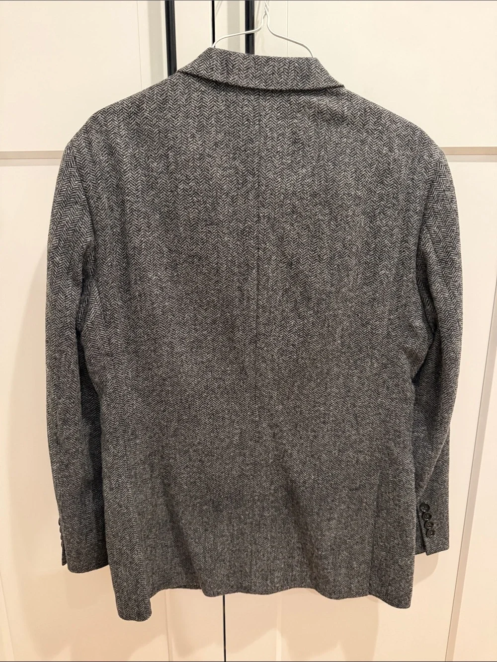 J. Crew Gray Herringbone Sport Coat